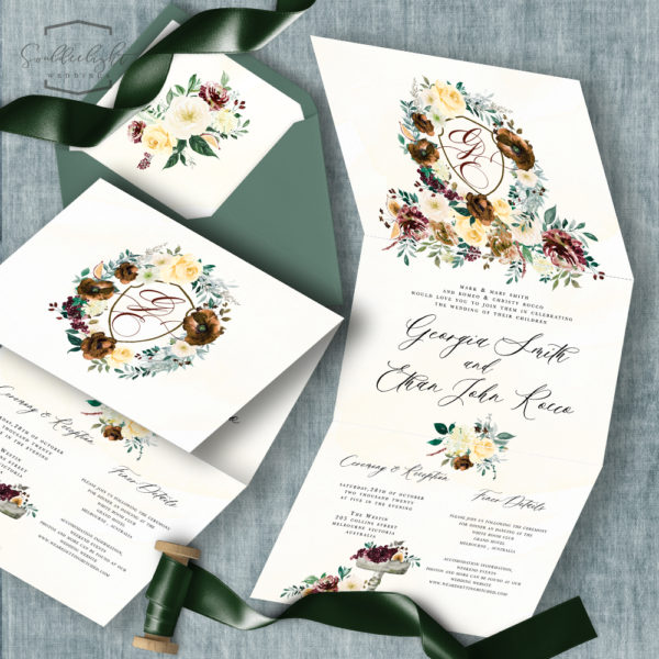 wedding invitation card